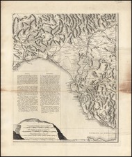 Spain and Portugal Map By Thomas Jefferys / Miguel Rodrigues