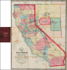 Southwest and California Map By A.J. Doolittle  &  Leander Ransom