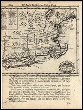 New England Map By Robert Morden