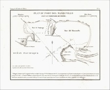 Mexico Map By Eugene Duflot De Mofras