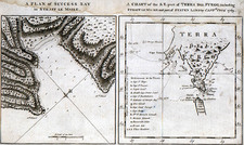 South America Map By James Cook