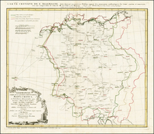 Europe, France, Austria, Czech Republic & Slovakia and Germany Map By Tobias Mayer