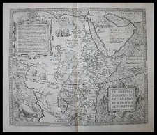 Africa, Africa, North Africa, East Africa and West Africa Map By Abraham Ortelius