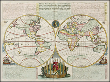 World and World Map By Henri Chatelain