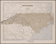 Southeast Map By Sidney Morse  &  Samuel Breese