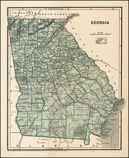 Southeast Map By Sidney Morse  &  Samuel Breese