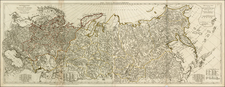 Alaska, Russia, Ukraine, Baltic Countries, China, Central Asia & Caucasus and Russia in Asia Map By Robert Sayer