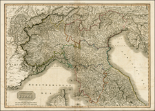 Italy Map By John Pinkerton