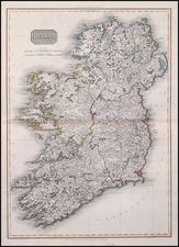 Europe and British Isles Map By John Pinkerton