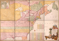 New England, Mid-Atlantic, South, Southeast, Texas, Midwest, Plains and North America Map By John Mitchell