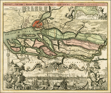 Germany Map By Johann Baptist Homann