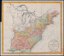 United States Map By John Russell