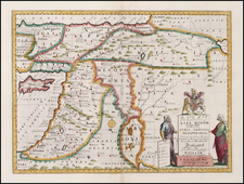 Europe, Turkey, Asia, Holy Land and Turkey & Asia Minor Map By Edward Wells