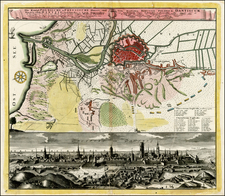 Poland, Balkans and Germany Map By Homann Heirs