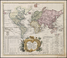 World and World Map By Leonard Von Euler