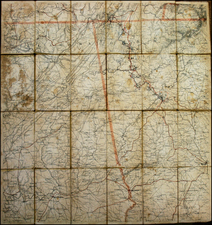 South and Southeast Map By Adolph Lindenkohl