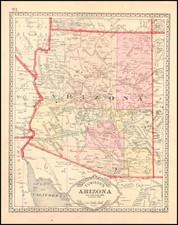 Southwest Map By H.C. Tunison