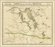 Midwest and Canada Map By Philippe Marie Vandermaelen