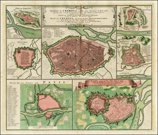 Italy Map By Johann Baptist Homann