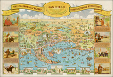 California Map By Don Bloodgood