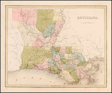 South Map By Thomas Gamaliel Bradford