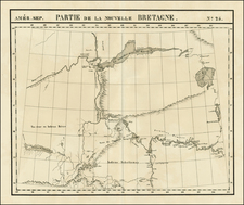 Canada Map By Philippe Marie Vandermaelen