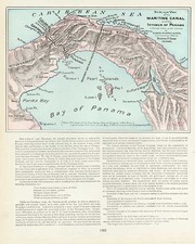 Central America and South America Map By George F. Cram