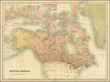 Polar Maps, Alaska and Canada Map By Adam & Charles Black