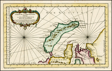 Polar Maps and Russia Map By Jacques Nicolas Bellin