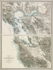California Map By Josiah Dwight Whitney