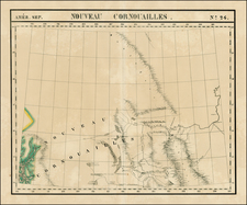 Alaska and Canada Map By Philippe Marie Vandermaelen