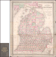 Midwest Map By G.W.  & C.B. Colton