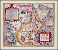 Africa, Africa, North Africa, East Africa and West Africa Map By Abraham Ortelius