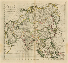 Asia and Asia Map By William Guthrie