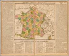 Europe and France Map By C.V. Lavoisne