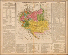 Europe, Europe, Switzerland, Austria, Czech Republic & Slovakia, Baltic Countries and Germany Map By C.V. Lavoisne