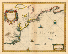 New England and Mid-Atlantic Map By Jan Jansson