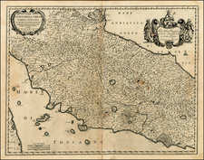 Middle East Map By Giacomo Giovanni Rossi - Giacomo Cantelli da Vignola
