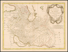 Europe, Asia, Central Asia & Caucasus and Middle East Map By Rigobert Bonne