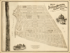 New England Map By J.H. Bufford's Lith.