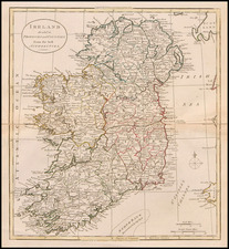 Ireland Map By William Guthrie
