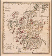 Europe and British Isles Map By William Guthrie