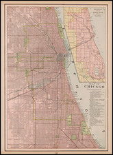 Midwest Map By George F. Cram