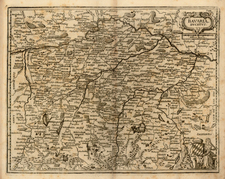 Germany Map By Matthaus Merian