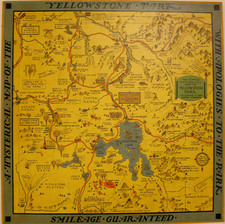 Rocky Mountains Map By Lindgren Brothers