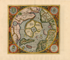 World, World, Polar Maps and Alaska Map By Gerard Mercator