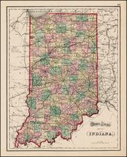 Midwest Map By O.W. Gray