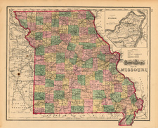 Midwest and Plains Map By O.W. Gray