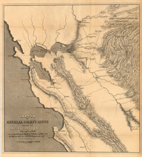 California Map By George Derby  &  J.McH. Hollingsworth