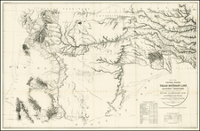 Texas and Southwest Map By United States GPO